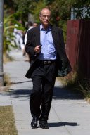 Family and Friends pay their respects at Dennis Hopper's home