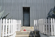 Friends and Fans Pay A Visit to Dennis Hopper's Home