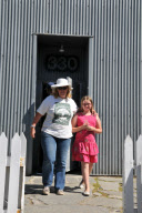 Friends and Fans Pay A Visit to Dennis Hopper's Home