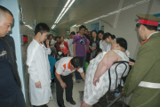 China's fattest man, 225kg Liang Yong, is hospitalised, Chongqing, China - 27 May 2010