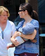 Sandra Bullock is Seen with Louis Bardo