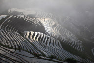 #(3)CHINA-LONGSHENG-TERRACED FIELDS-SCENERY (CN)