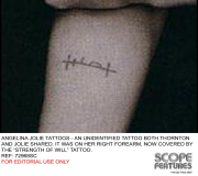 ANGELINA JOLIE TATTOOS