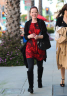 Newly Married "Garbage" Singer Shirley Manson Has a Busy Day