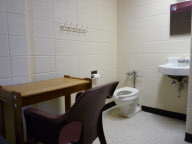 No US rights | The Pitkin County Jail in Aspen, Colorado, where actor CHARLIE SHEEN is going to serve time
