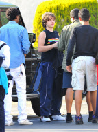 Paris Jackson Celebrates Her Birthday At Moonlight Rollerway Rink