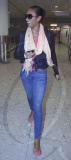 MATRIX Alesha Dixon at Heathrow Airport