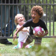 Heidi Klums kids at the park - Part 2