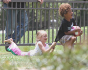 Heidi Klums kids at the park - Part 2