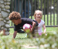 Heidi Klums kids at the park - Part 2