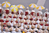 Pope's Benedict XVI mass celebration of the end of the Roman Catholic Church's Year for Priests, Vatican City, Rome, Italy - 11 Jun 2010