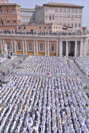 Pope's Benedict XVI mass celebration of the end of the Roman Catholic Church's Year for Priests, Vatican City, Rome, Italy - 11 Jun 2010
