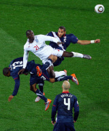 England v USA, FIFA World Cup Football Match, Rustenburg, South Africa - 12 Jun 2010