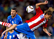 Italy v Paraguay, 2010 FIFA World Cup football match, Green Point Stadium, Cape Town, South Africa - 14 Jun 2010