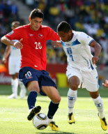 Honduras v Chile 2010 FIFA World Cup football match, Nelspruit, South Africa - 16 Jun 2010