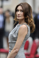 Visit by the President of France, Nicloas Sarkozy and Madame Sarkozy, Carla Bruni to  celebrate the 70th anniversary of General De Gaulle's appeal  on 18th June 1940, London, Britain  - 18 Jun 2010