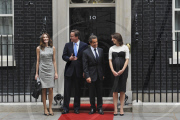 French Presidential visit, Downing London, Britain  - 18 Jun 2010