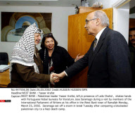 WEST BANK : Yasser Arafat