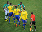 Brazil v Ivory Coast, 2010 FIFA World Cup football match, Soccer City, Johannesburg, South Africa - 20 Jun 2010
