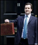 The Budget 2010 - Conservative politician and  Chancellor of the Exchequer George Osborne