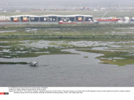 LA: AERIAL VIEWS OF COASTLINE HIT BY BP OIL SPILL