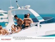 SAINT TROPEZ : Prince Albert de Monaco goes swimming with the gals