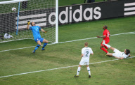 Slovenia v England, FIFA 2010 World Cup football match, Nelson Mandela Bay Stadium, Port Elizabeth, South Africa - 23 Jun 2010