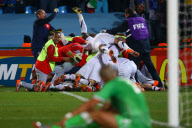 USA v Algeria, FIFA 2010 World Cup football match, Loftus Versfeld Stadium, Pretoria, Gauteng, South Africa - 23 Jun 2010