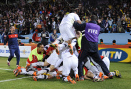 USA v Algeria, FIFA 2010 World Cup football match, Loftus Versfeld Stadium, Pretoria, Gauteng, South Africa - 23 Jun 2010
