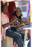Alexandra Burke filming music video for latest single 'Start Without You', Los Angeles, America - 23 Jun 2010