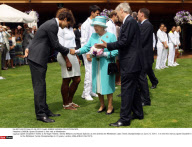 LONDON: Queen Elizabeth II, first visit at Wimbledon