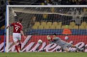 Denmark v Japan, FIFA 2010 World Cup football match, Royal Bafokeng Stadium, Phokeng, South Africa - 24 Jun 2010