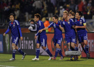 Denmark v Japan, FIFA 2010 World Cup football match, Royal Bafokeng Stadium, Phokeng, South Africa - 24 Jun 2010