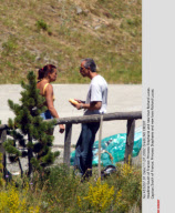 South of France: Princess Stephanie and new love Richard Lucas.
