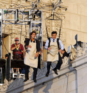 Tom Cruise trying to be funny to get box office drawl