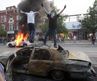 Protests outside the G8 and G20 Summits, Toronto, Canada - 26 Jun 2010