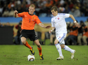 Netherlands v Slovakia, 2010 FIFA World Cup football match, Moses Mabhida Stadium, Durban, South Africa - 28 Jun 2010