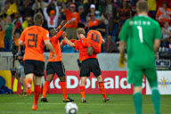 Netherlands v Slovakia, 2010 FIFA World Cup football match, Moses Mabhida Stadium, Durban, South Africa - 28 Jun 2010