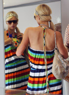 Paris Hilton Is A Colorful Girl!
