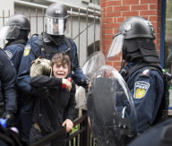 Protests outside the G8 and G20 Summits, Toronto, Canada - 26 Jun 2010