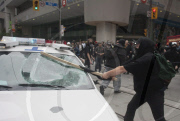 Protests outside the G8 and G20 Summits, Toronto, Canada - 26 Jun 2010