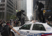 Protests outside the G8 and G20 Summits, Toronto, Canada - 26 Jun 2010