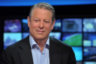 Al Gore on Sky TG24 News TV programme, Rome, Italy - 24 Apr 2010