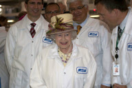Queen Elizabeth II Visiting the Rim Factory in Waterloo Ontario, Canada - 05 Jul 2010