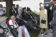 Queen Elizabeth II Visiting the Rim Factory in Waterloo Ontario, Canada - 05 Jul 2010