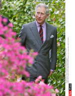 WALES : Prince Charles visits Bodnant Gardens