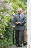 WALES : Prince Charles visits Bodnant Gardens