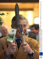 PRINCE CHARLES AND TESSA JOWELL VISITING POUNDBURY, DORSET, BRITAIN - 10 MAR 2006