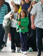 The Jackson Kids Depart Florida