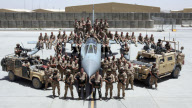 2 (AC) Squadron and II Squadron RAF Regiment at Kandahar airbase, Afghanistan - 02 Jun 2010
